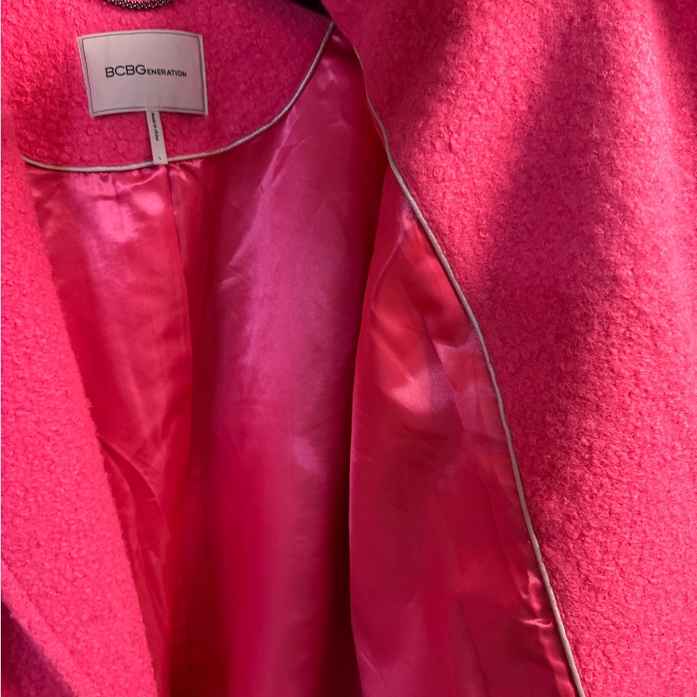 Bcbgeneration Bright Pink Coat - image 5